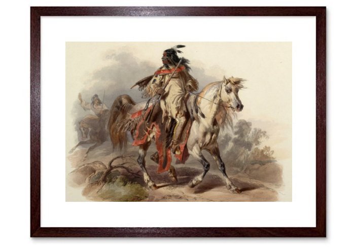 North American IndianFramed Print